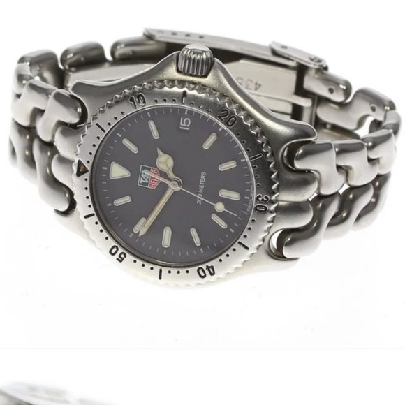 Tag Heuer S99.213M Quartz Cell Series Unisex Wrist Watch Gray 38 mm - Picture 3 of 3